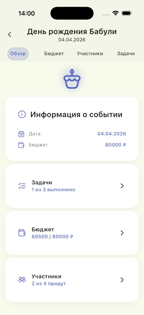 Скриншот: обзор события Plantaska